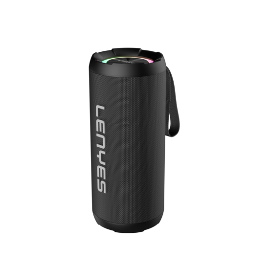 Image sur Enceinte Bluetooth Lenyes S871 avec son 60 W RMS, jusqu'à 10 h d'autonomie, Bluetooth v5.3, micro intégré, éclairage RGB
